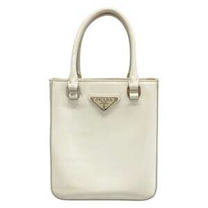 Prada Small Brushed Tote Bag Tote Bag 1BA331 Leather